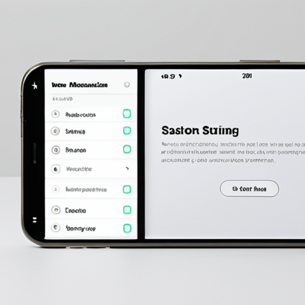 **Minimalist UX/UI Design:** A clean, modern app interface with a simple white background. Features clear typography, subtle micro-interactions (e.g., a button subtly changing color on hover), and a focus on easy navigation. The overall feeling is uncluttered and intuitive.