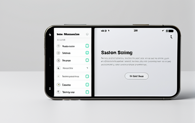 **Minimalist UX/UI Design:** A clean, modern app interface with a simple white background. Features clear typography, subtle micro-interactions (e.g., a button subtly changing color on hover), and a focus on easy navigation. The overall feeling is uncluttered and intuitive.